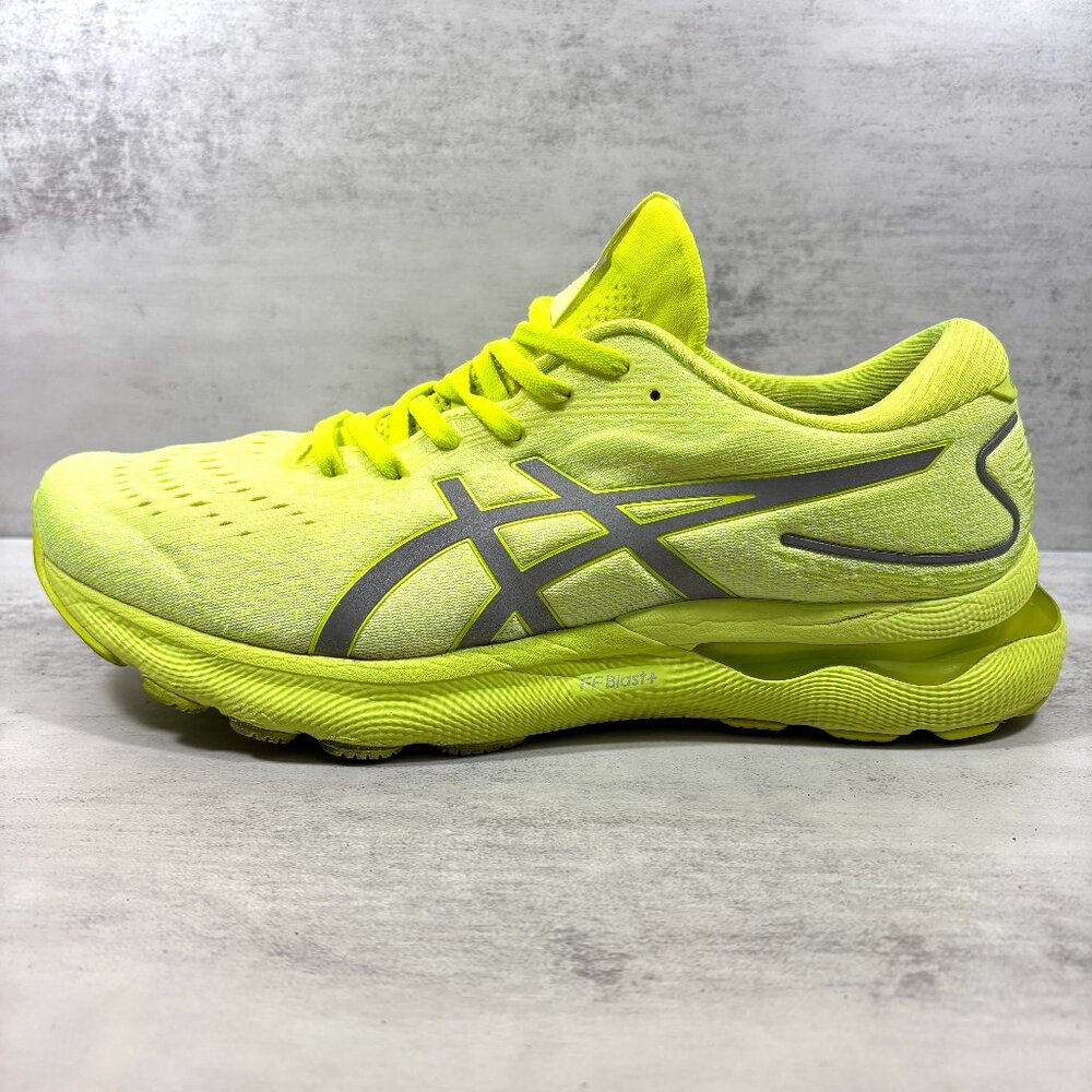 Asics Gel Nimbus 24 Lite Show Running Shoes - Men's Size 12 - Yellow
